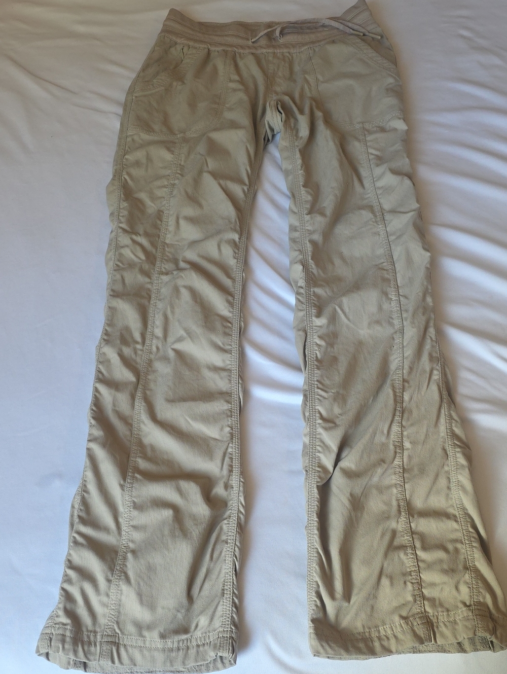 The North Face Tan Drawstring Track Pants